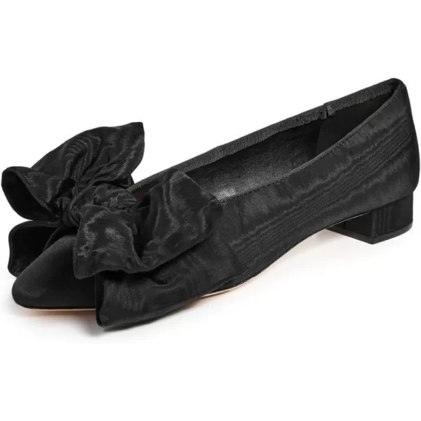 Loeffler Randall Womens Noa Bow FlatsBlack