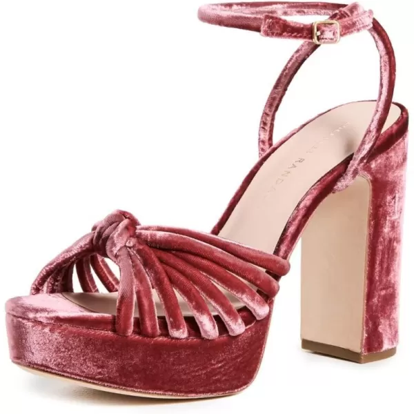 Loeffler Randall Womens Rivka Knot Platform SandalsTea Rose