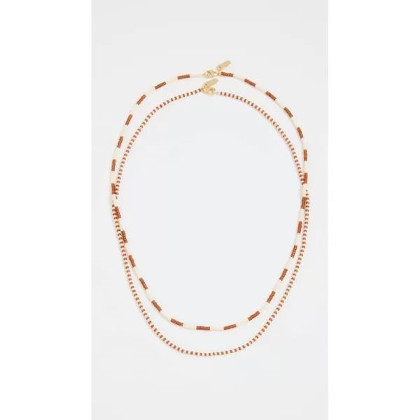 Loeffler Randall Womens Soo Seed Bead Necklace SetLoeffler Randall Womens Soo Seed Bead Necklace Set