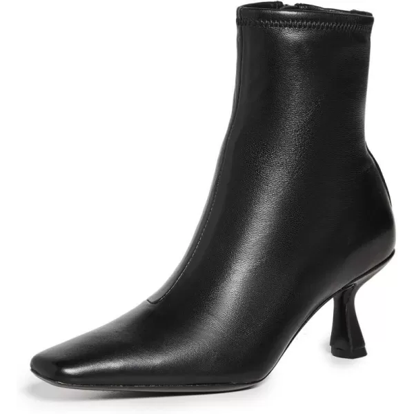 Loeffler Randall Womens Thandy Curved Heel Ankle BootsBlack