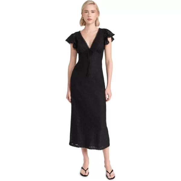 Lost  Wander Womens Shadow Daisy DressBlack