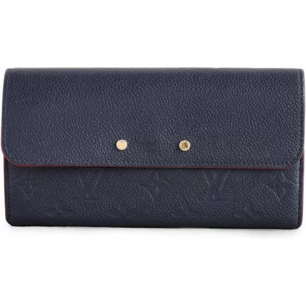 Louis Vuitton Womens PreLoved Louis Vuitton Pont Neuf Wallet BLUE Blue One SizeBLUE