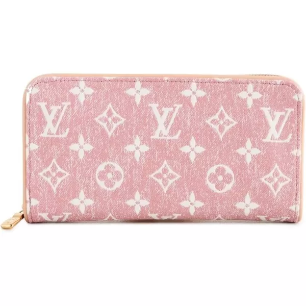 Louis Vuitton Womens PreLoved Louis Vuitton Zippy Wallet Pink One SizePink