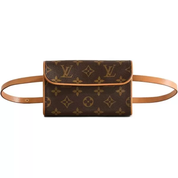 Louis Vuitton Womens PreLoved Pochette Florentine MonogramBrown