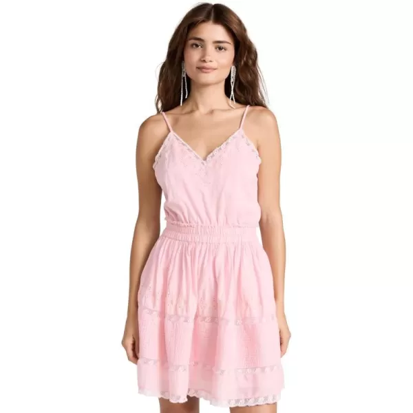 LoveShackFancy Womens Chanteline DressMillennial Pink