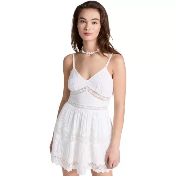 LoveShackFancy Womens Cinnamon DressTrue White