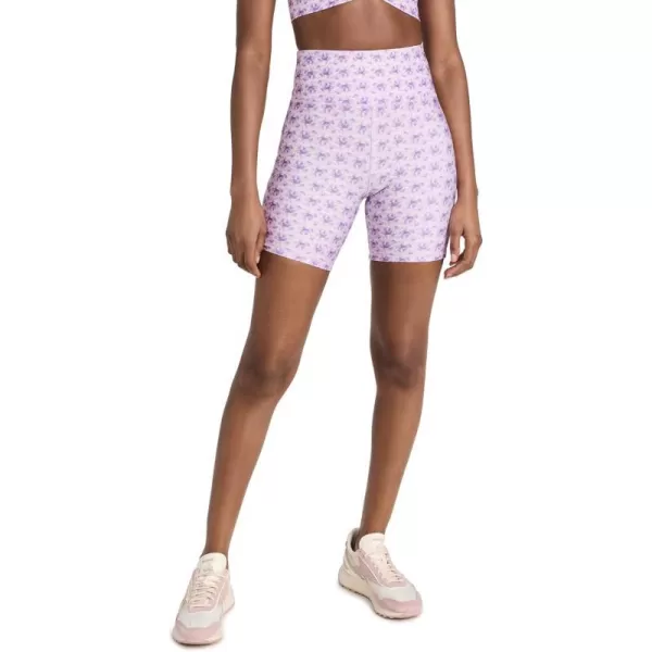 LoveShackFancy Womens Giada Biker ShortsViolet Meadow