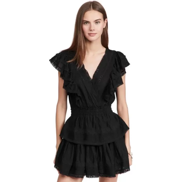 LoveShackFancy Womens Gwen DressBlack