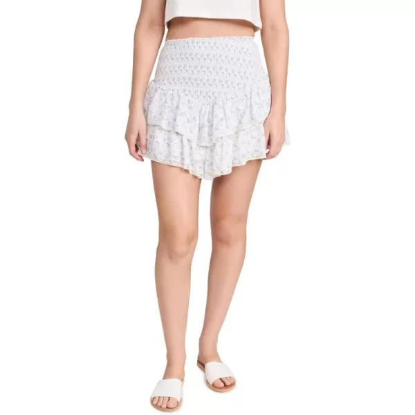 LoveShackFancy Womens Stone SkirtCalm Waters