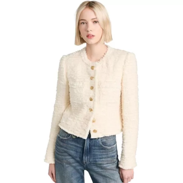 LoveShackFancy Womens Vermont JacketCream