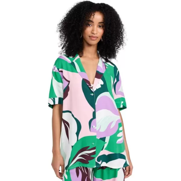 MINKPINK Womens Brisa Marina ShirtTropical