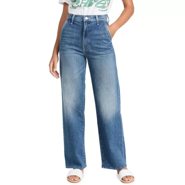 MOTHER Womens High Waisted Spinner Skimp JeansFlashback