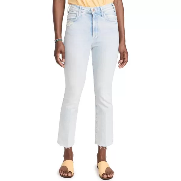 MOTHER Womens Hustler Ankle Fray JeansSmooth Sailing