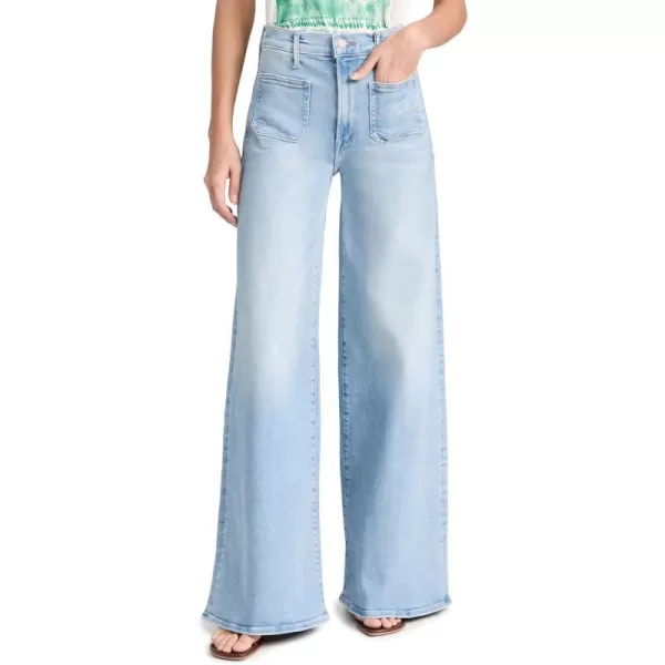 MOTHER Womens Patch Pocket Undercover Sneak JeansCalifornia Cruiser