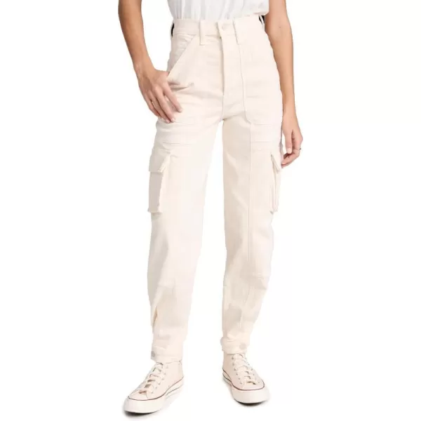 MOTHER Womens The Curbside Cargo Flood JeansEggnog