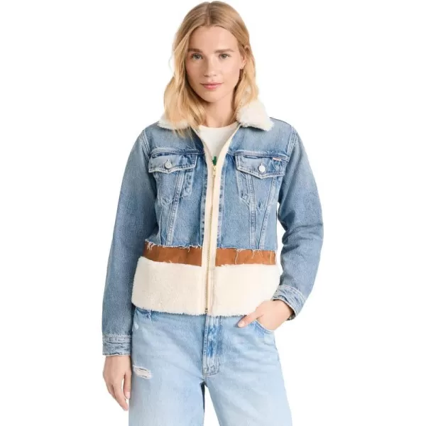 MOTHER Womens The Cut and Paste JacketAint My First Rodeo