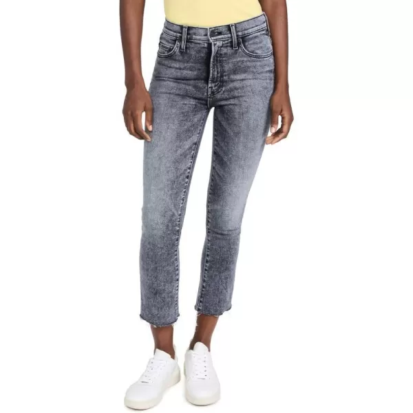 MOTHER Womens The Insider Crop Step Fray JeansTrain Stops