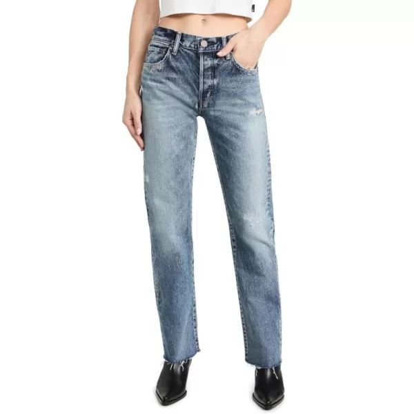 MOUSSY VINTAGE Womens MV Sundown Straight JeansBlue