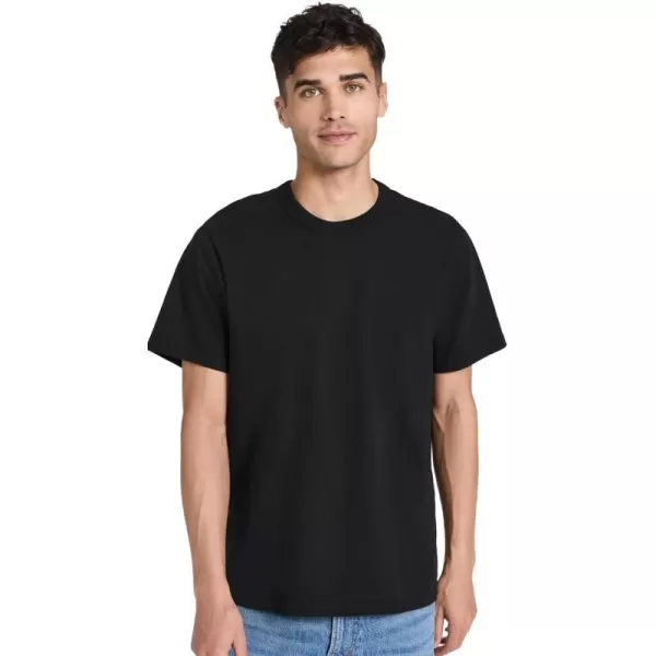 Madewell Mens GarmentDyed Allday Crew Neck TeeTrue Black