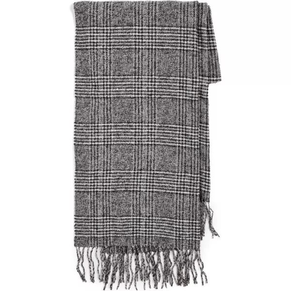 Madewell Womens Beattie Plaid ScarfDusk Grey