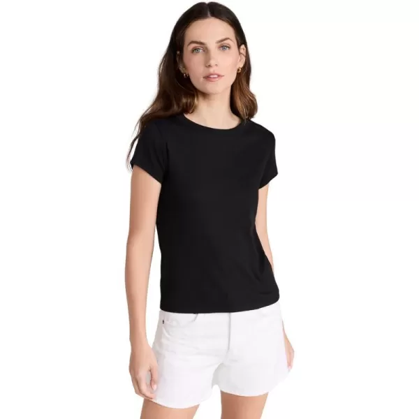 Madewell Womens Brightside TeeTrue Black