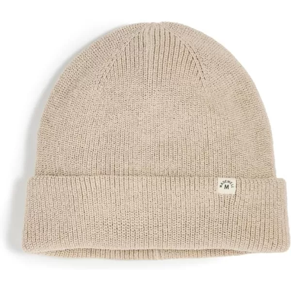 Madewell Womens Cotton Cuffed BeanieWet Sand