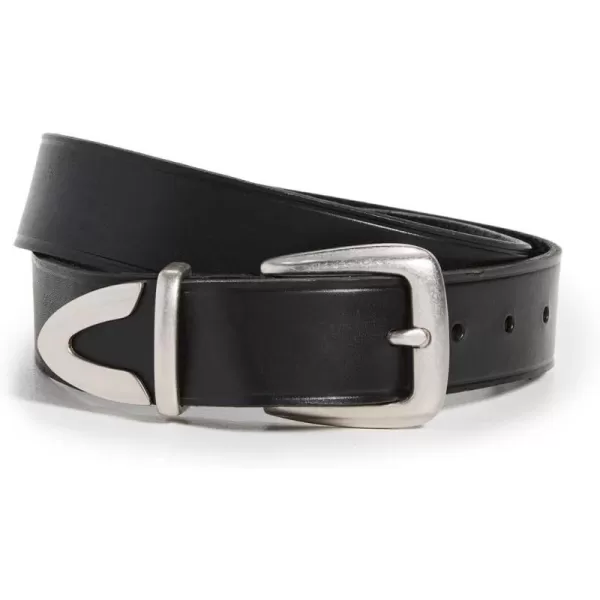 Madewell Womens Leather Western BeltTrue Black