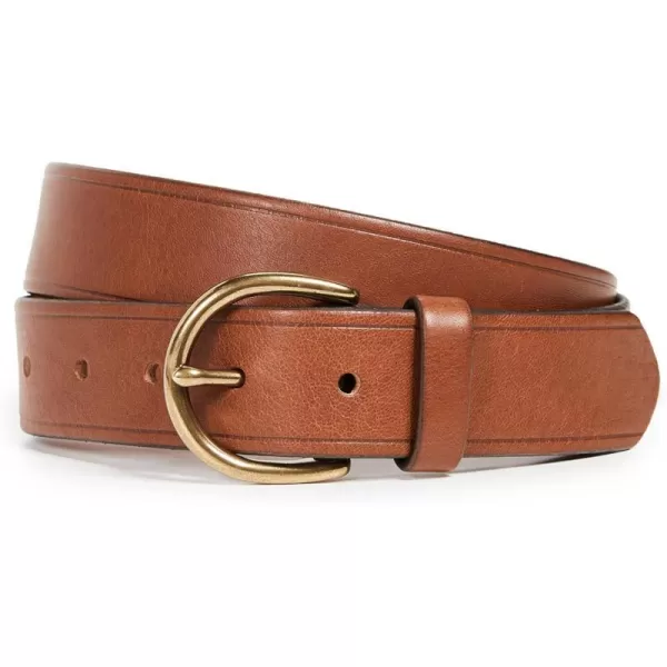 Madewell Womens Medium Perfect Leather BeltPecan