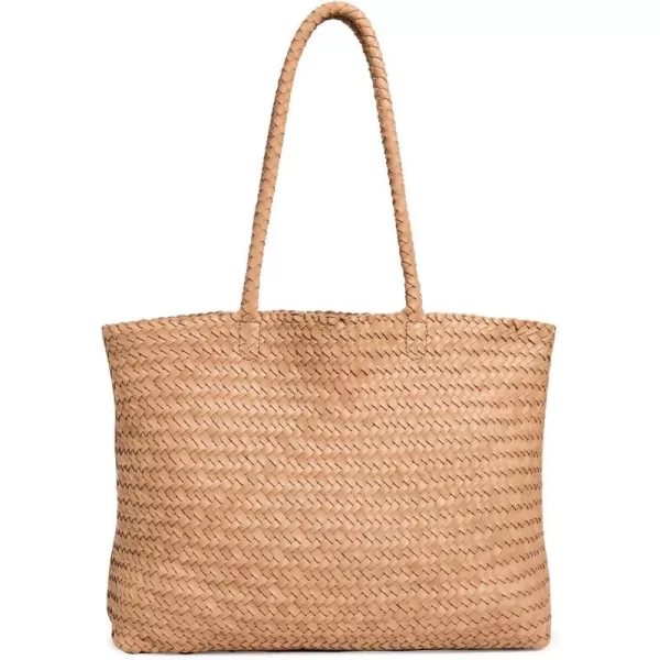 Madewell Womens Transport Early Weekender Woven ToteDesert Camel