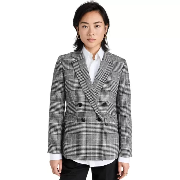 Madewell Womens Violet Peak Lapel BlazerKelly Glen Plaid