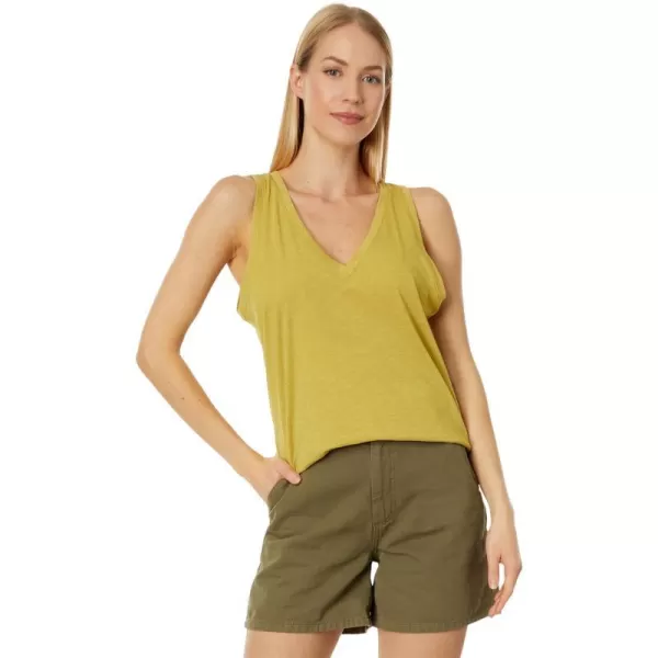 Madewell Womens Whisper Cotton VNeck TankGilded Moss