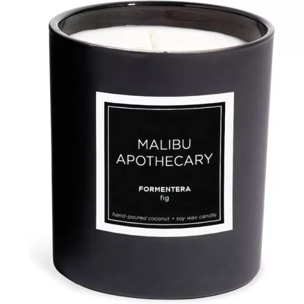 Malibu Apothecary Womens Formentera Candle Matte Black 80 Ounce80 Ounce 80