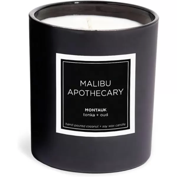 Malibu Apothecary Womens Montauk Candle Matte Black 80 Ounce80 Ounce 80