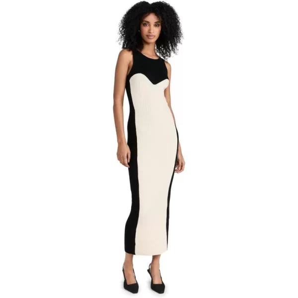 Mara Hoffman Womens Aleks DressBlack Natural