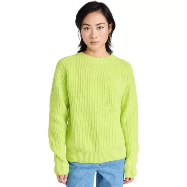 Mara Hoffman Womens Andi SweaterChartreuse