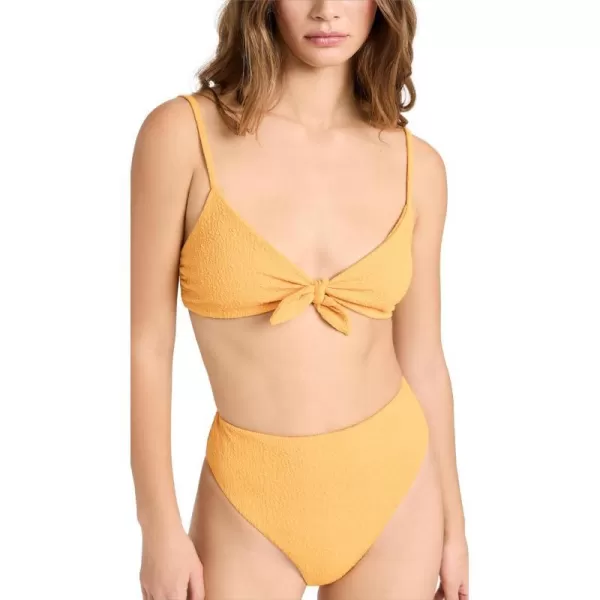 Mara Hoffman Womens Carla Bikini TopMarigold