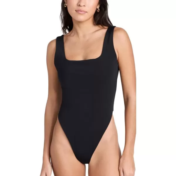 Mara Hoffman Womens Idalia One Piece SwimsuitBlack