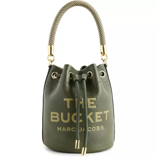 Marc Jacobs The Leather Bucket BagForest