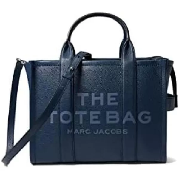 Marc Jacobs The Leather Medium Tote BagBlue Sea