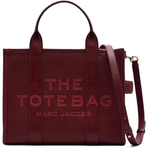 Marc Jacobs The Leather Medium Tote BagCherry