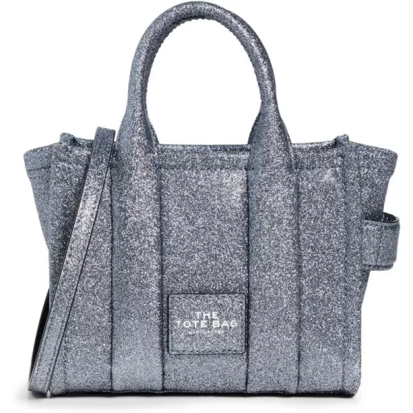 Marc Jacobs Womens The Galactic Glitter Small ToteSilver