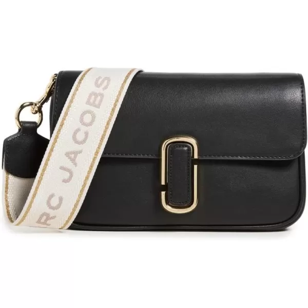 Marc Jacobs Womens The J Marc Shoulder BagBlack