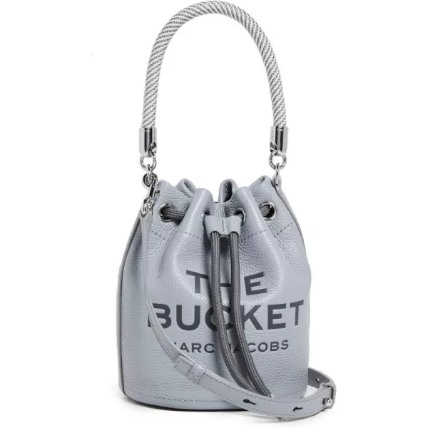 Marc Jacobs Womens The Leather Bucket BagWolf Grey