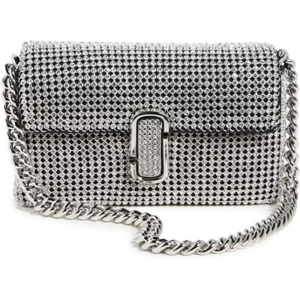 Marc Jacobs Womens The Mini Soft Shoulder BagCrystals