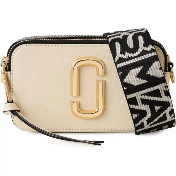 Marc Jacobs Womens The Snapshot BagCloud WhiteMulti