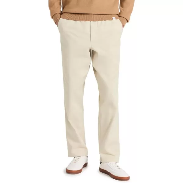 Mens Ezra Relaxed Stretch Twill TrousersOatmeal