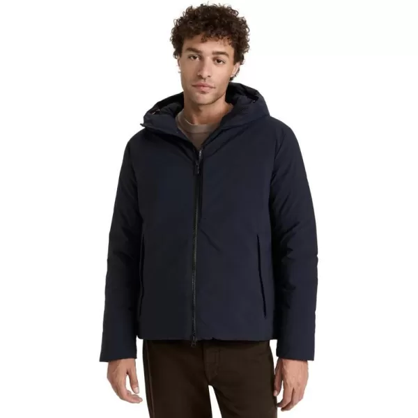 Mens Obione Hooded Puffer JacketBlack