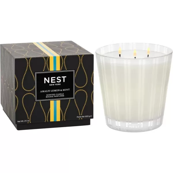 Amalfi Lemon & Mint 3-Wick Candle