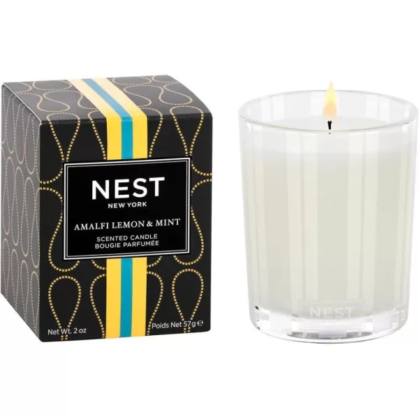 Amalfi Lemon & Mint Votive Candle 2 oz Candle