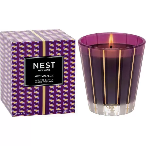 Autumn Plum Classic Candle